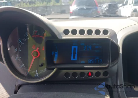 2012 Chevrolet Sonic Lt из США, поврежденный, VIN 1G1JD5SB7C4224456